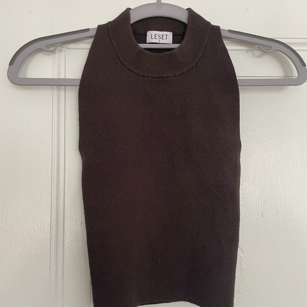 Grace Mockneck Tank by Leset (S) - Picture 5 of 5